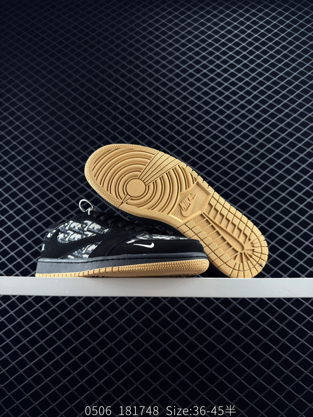 Travis Scott x Air Jordan 1 ” Reverse Mocha “